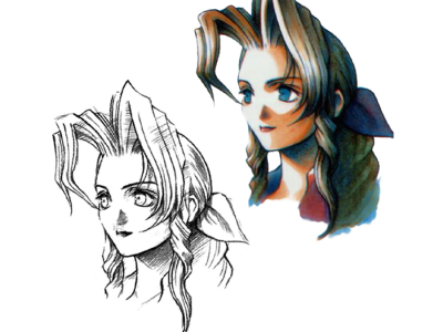 Aerith Originally Designed Before Tifa