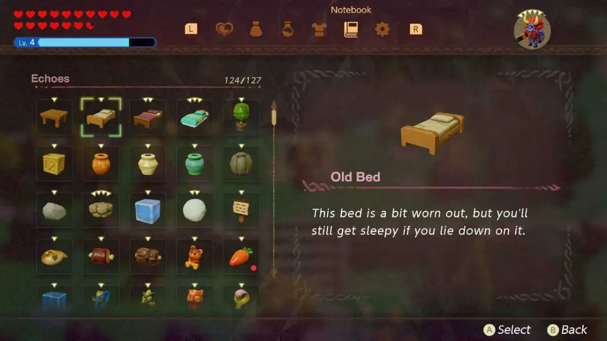 Which Bed Echo Is the Best in Legend of Zelda: Echoes of Wisdom 