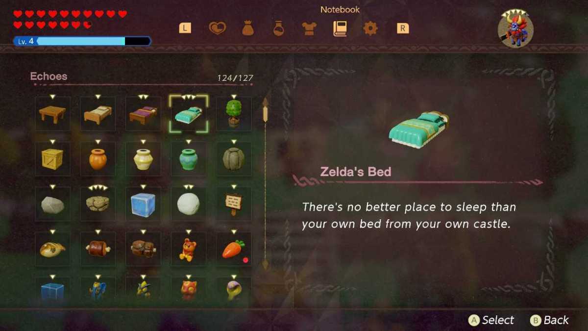Which Bed Echo Is the Best in Legend of Zelda: Echoes of Wisdom 
