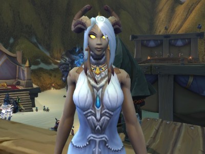 Alyx, the Guest Relations manager in WoW's 20th Anniversary event