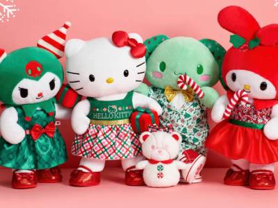 Build-a-Bear Selling Hello Kitty, Cinnamoroll, Kuromi, and My Melody Holiday Plush