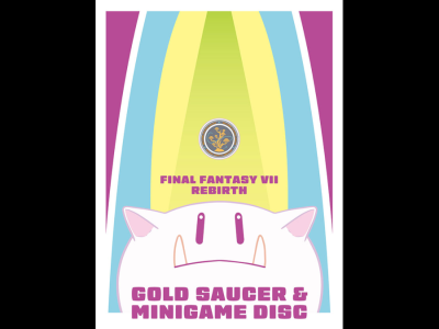 Final Fantasy VII FFVII Rebirth Gold Saucer & Minigame Disc soundtrack