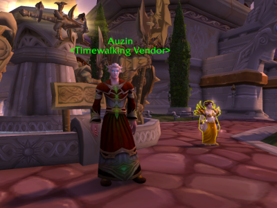 WoW World of Warcraft Wrath of the Lich King Timewalking Vendor