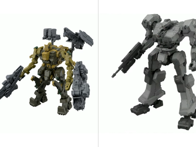 Armored Core VI 6 Milk Tooth and Melander 30 Minutes Missions model kits