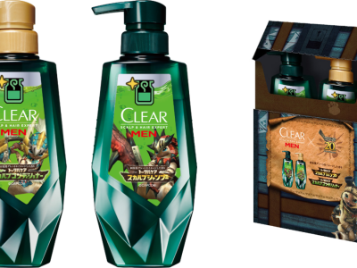Monster Hunter Clear Men hair shampoo and conditioner pack