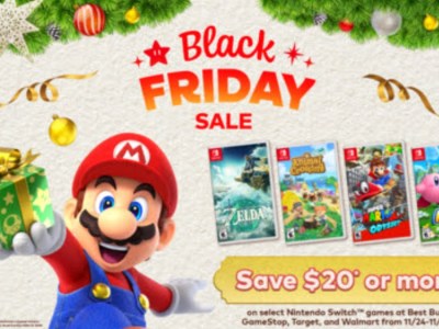 Official Nintendo Black Friday 2024 Sales Include Games, Joy-Cons
