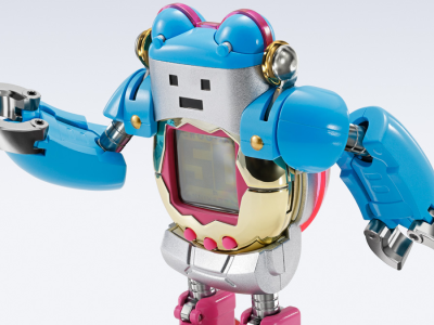 Tamagotchi Chogokin Robot transformable action figure