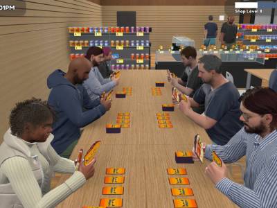 The next TCG Card Shop Simulator will add a new mechanic that involves customers coming in to trade or sell their cards.