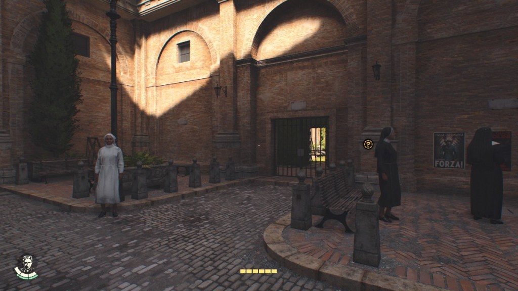 Entrance to Vatican Museum Indiana Jones and the Great Circle