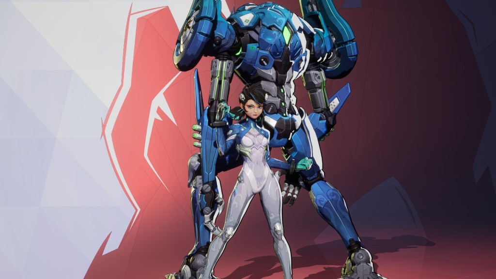 Blue Tarantula skin on Peni in Marvel Rivals