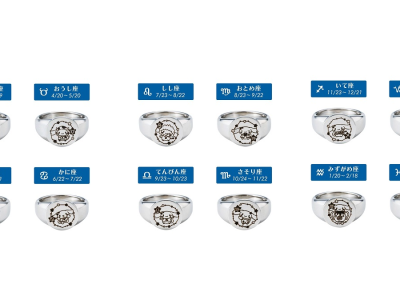 cinnamoroll zodiac rings