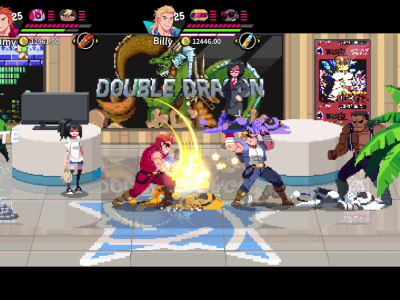Double Dragon DLC gameplay in River City Girls 2