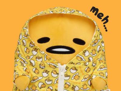 Gudetama Plush Appears in Build-a-Bear Sanrio Collection