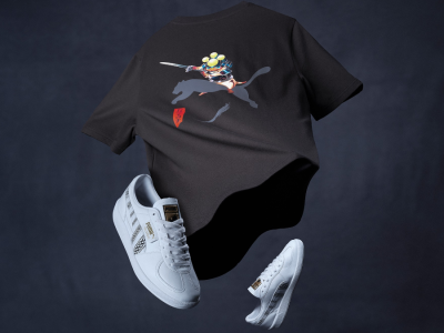 New Monster Hunter Puma shoes and T-shirt
