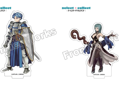 New Unicorn Overlord character acrylic stands