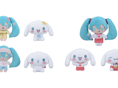 Sega Claw Machines Get Hatsune Miku Cinnamoroll Plush