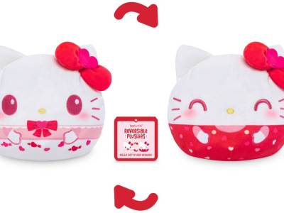 TeeTurtle Reveals Valentine’s Day Sanrio Reversible Plushies