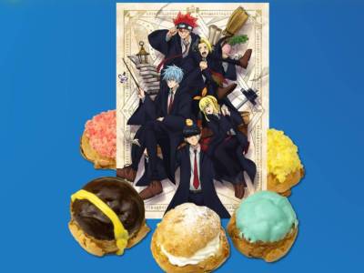 Beard Papa’s Selling Mashle Cream Puffs