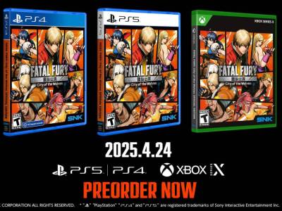 Fatal Fury: City of the Wolves Pre-Order and Editions Shared