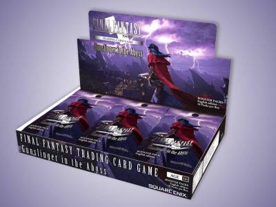 The Final Fantasy TCG Gunslinger in the Abyss set is on the way and features Vincent Valentine from FFVII.