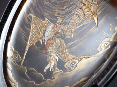 Final Fantasy XIV FFXIV plate art by Wajima Lacquerware Youth Association