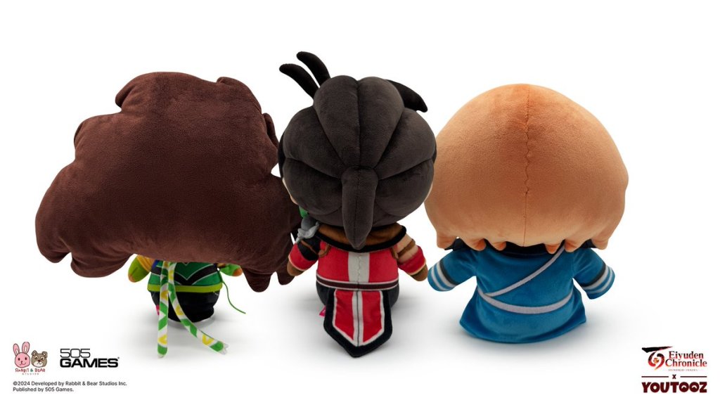 Eiyuden Chronicle Characters Becoming Youtooz Plush Toys 