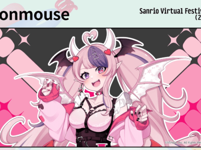 Ironmouse at Sanrio Virtual Festival 2025