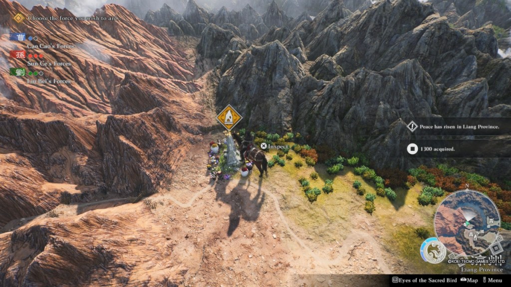 Maximize Peace levels to reach final true ending in Dynasty Warriors Origins