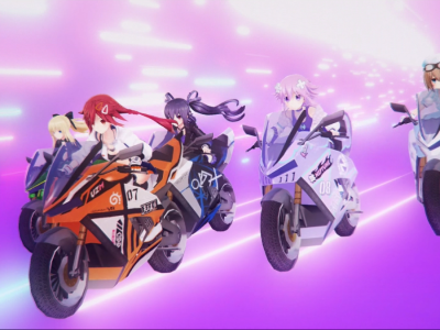 Neptunia Riders vs Dogoos