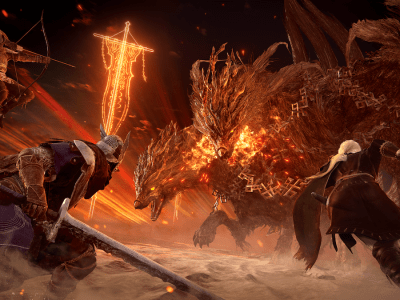 Elden Ring Nightreign boss fight screenshot