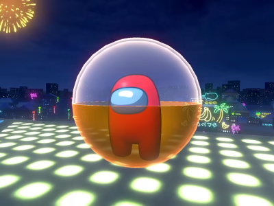 Super Monkey Ball Banana Mania Among Us DLC