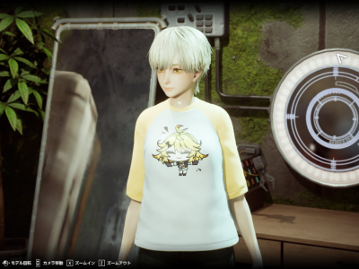 Vtuber Dokibird T-shirt in Synduality Echo of Ada