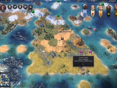 Civilization VII archipelago map types