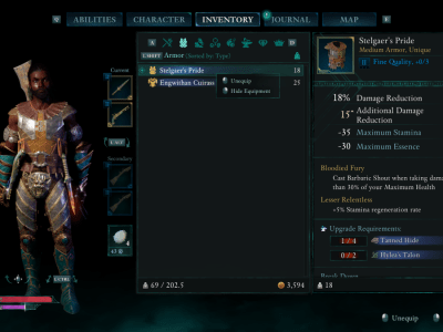 Avowed Stelgaer's Pride armor