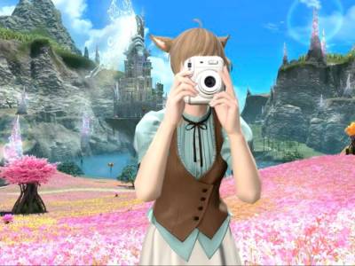 There is going to be an instant camera emote in Final Fantasy XIV, as a FFXIV Fujifilm Instax promotion is coming in the next patch.