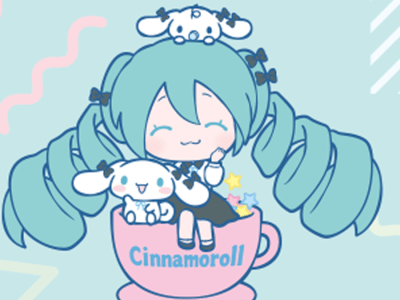 Hatsune Miku Cinnamoroll