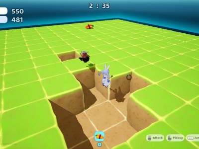 HoloRun gameplay screen