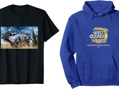 Monster Hunter Wilds apparel on Amazon