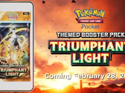 Pokémon Trading Card Pocket Themed Booster Pack Triumphant Light