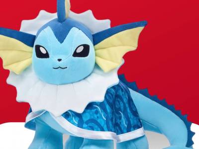 Vaporeon Restocked at Build-a-Bear for Pokemon Day 2025