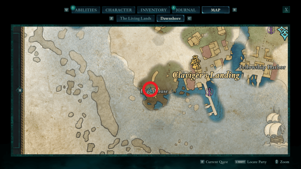 Avowed Woedica Totem lighthouse plaque