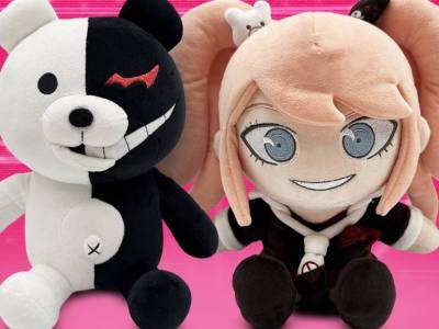 Youtooz Makes Dangaronpa Monokuma and Junko Plush Toys
