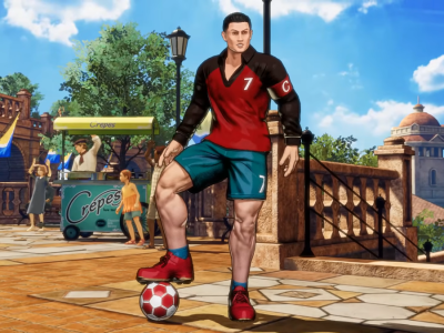 Cristiano Ronaldo CR7 in Fatal Fury City of the Wolves