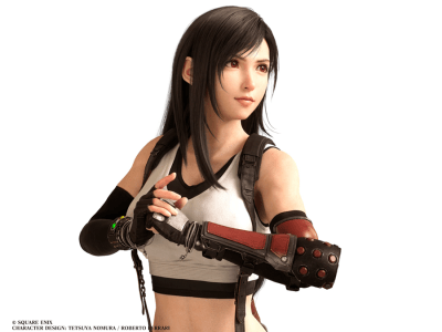 FFVII Rebirth Tifa Character Model Pose Explained