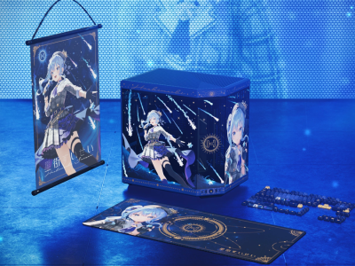 Hololive Hoshimachi Suisei PC parts by Hyte