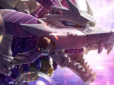 Monster Hunter Zoids new crossover toy - Gatling Fox featuring Tamamitsune aka Mizutsune