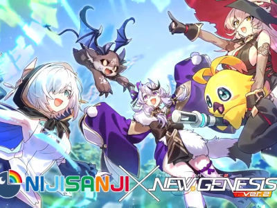 Phantasy Star Online 2 PSO2 New Genesis crossover content - Nijisanji wave 3