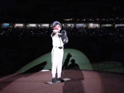 Pikachu and Pokemon Crash MLB Tokyo Series Baseball Game