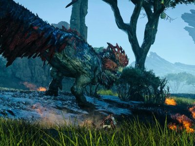 hunter fighting Quematrice in the Stalking supper Event