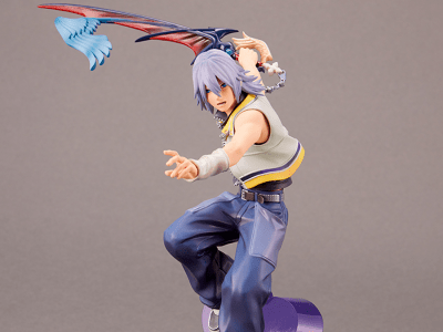 Riku Fights in Kingdom Hearts 2 Form-Ism Figure